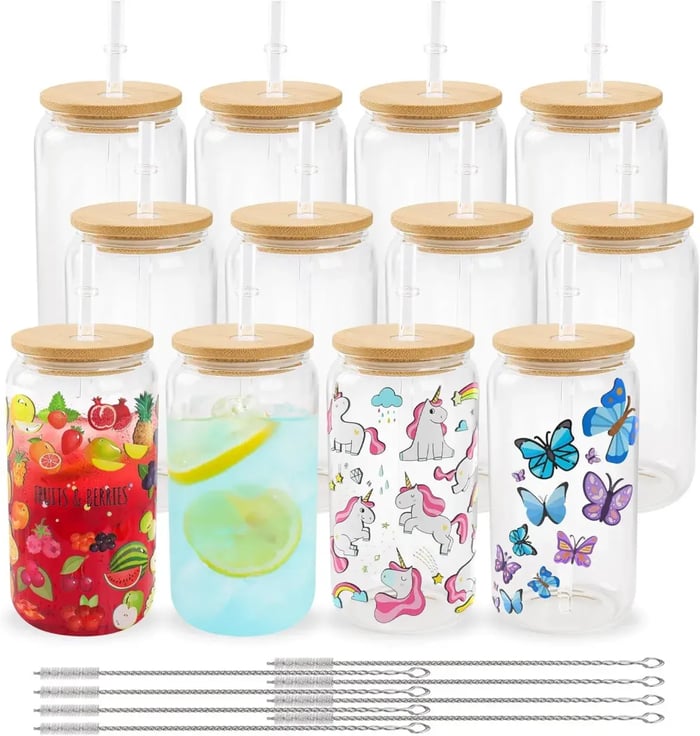 Clear Glass Tumbler image